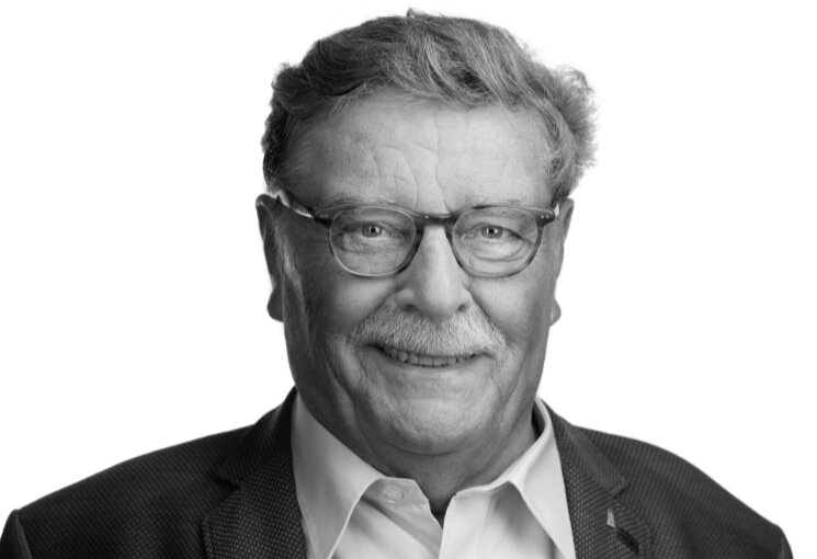 Schwarz-weiß Portrait von Fritz Schramma, © Stadt Köln