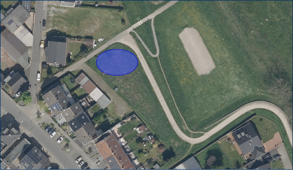 Luftbild Bewegungsparcours Merkenich