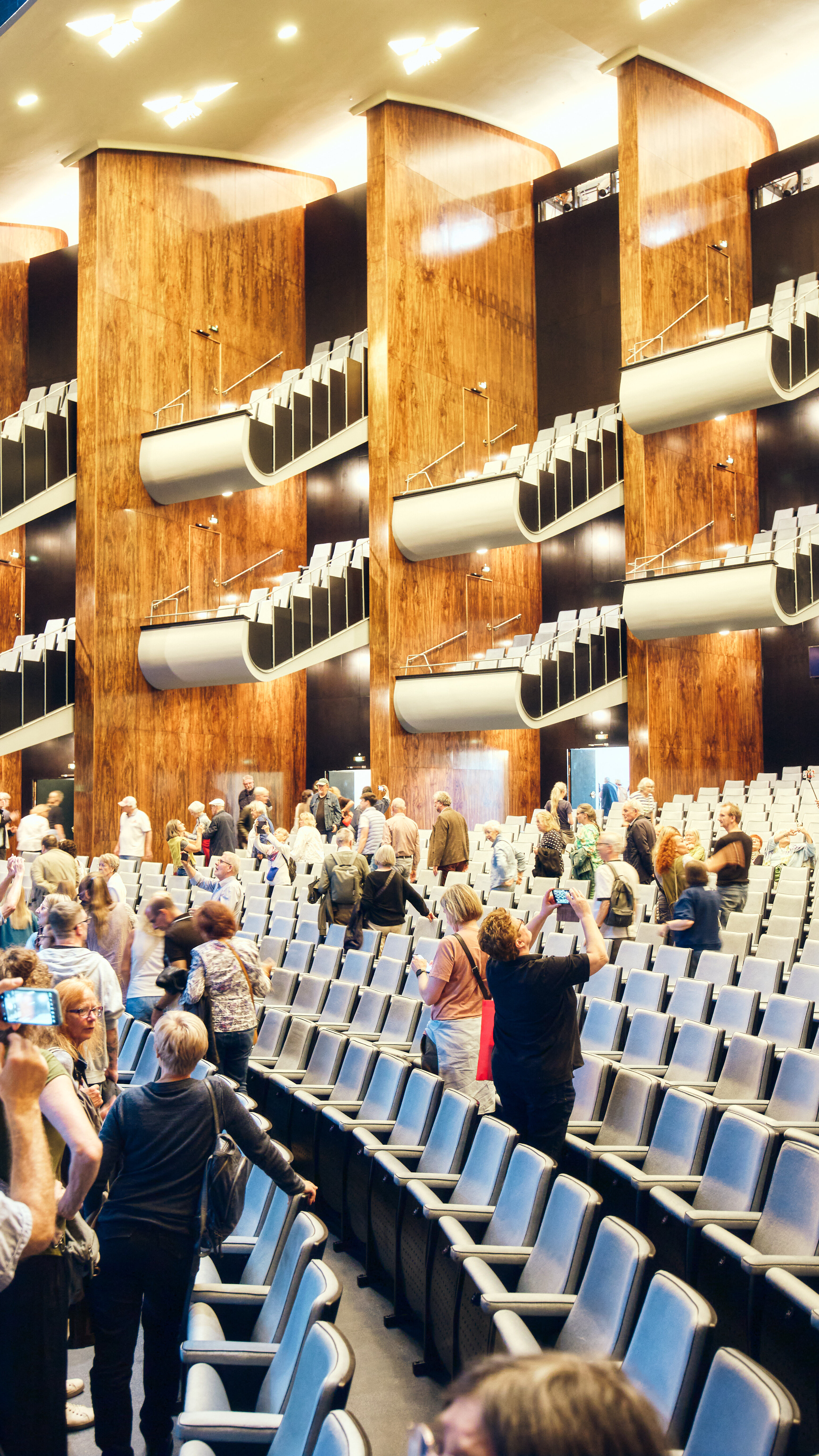 Blick in die Reihen vom Opernhaus