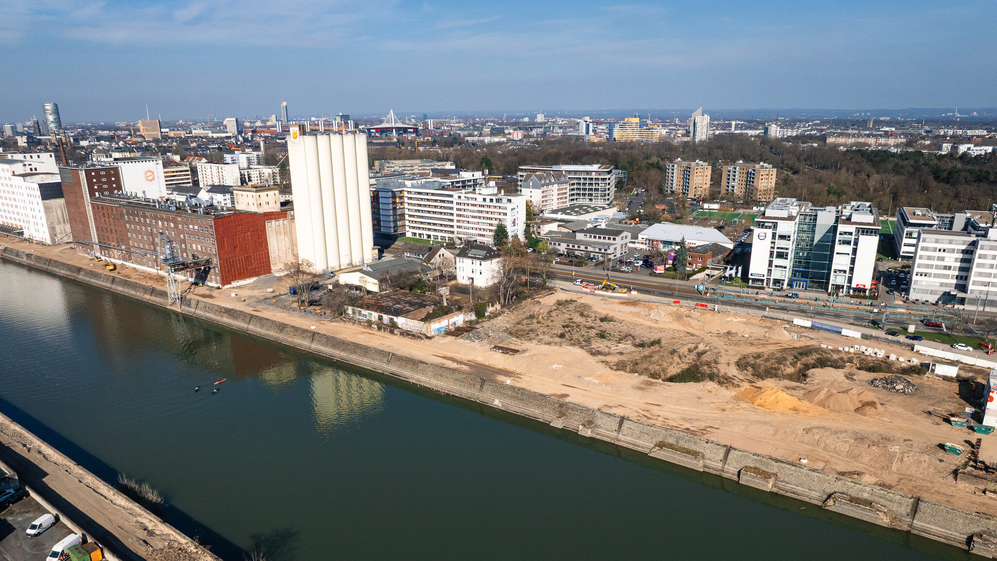 Deutzer Hafen Teilplan A mit dem Hafenbecken