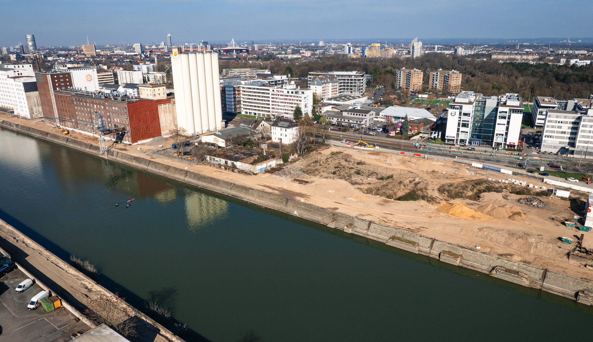 Deutzer Hafen Teilplan A mit dem Hafenbecken, © 120meter / Bernd Lehnert