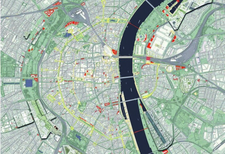 Plangrafik - Der gesamte Masterplan Innenstadt, © Albert Speer und Partner / Stadt Köln