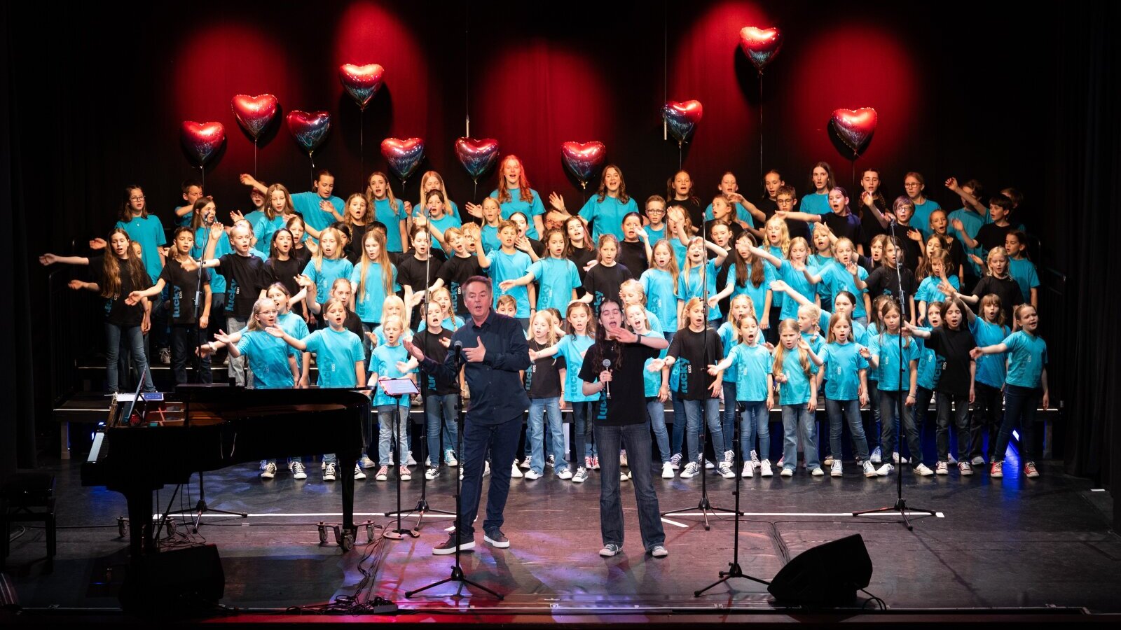 Die Lucky Kids auf der Volksbühne am Rudolfplatz