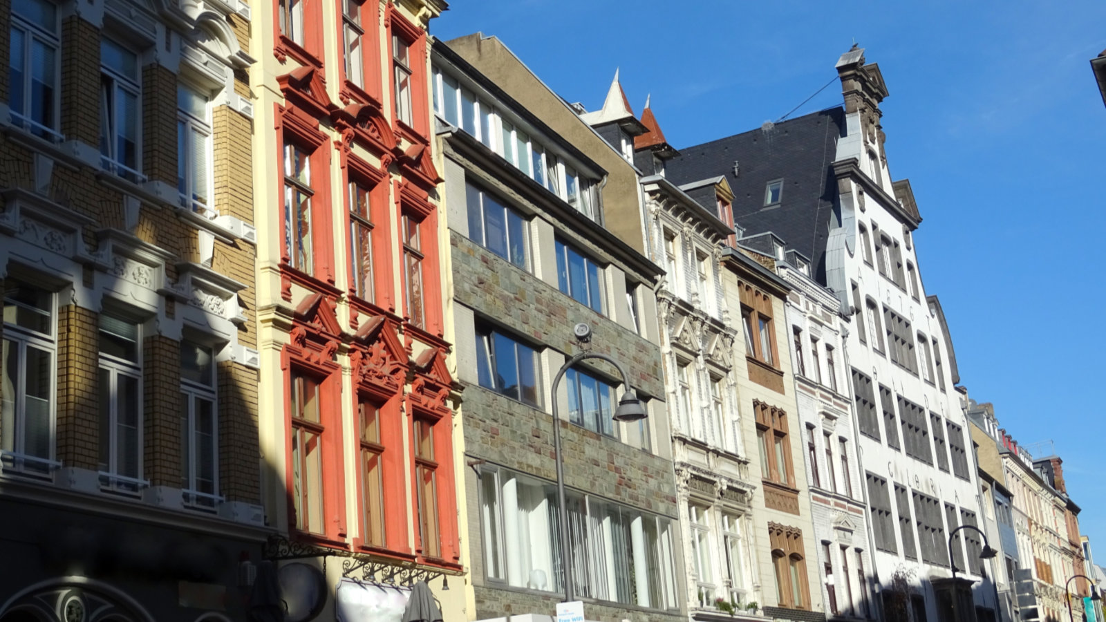 Wohnhäuser in der Severinstrasse